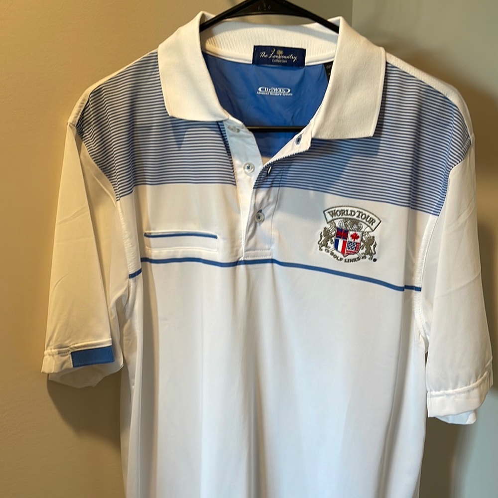 World tour golf shirt